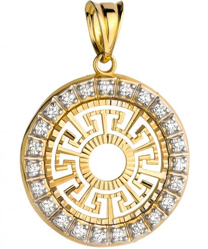 Zawieszka Bonore Crystal Silvano D'Orbaze złota próby 585 z cyrkonią