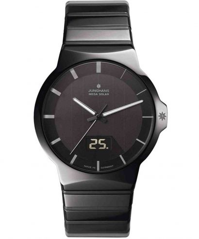 Zegarek męski Junghans Force Mega Solar Radio-Controlled