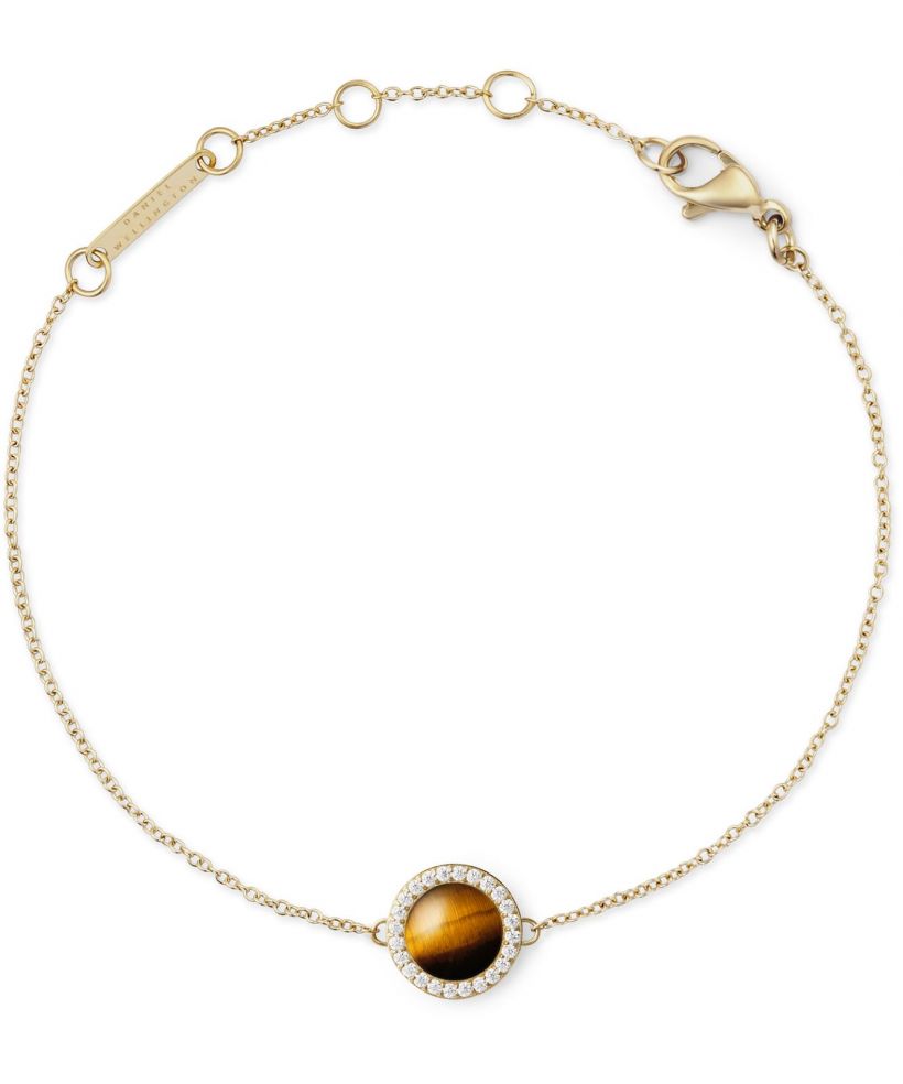 Bransoletka Daniel Wellington Audrey Tiger Eye Gold