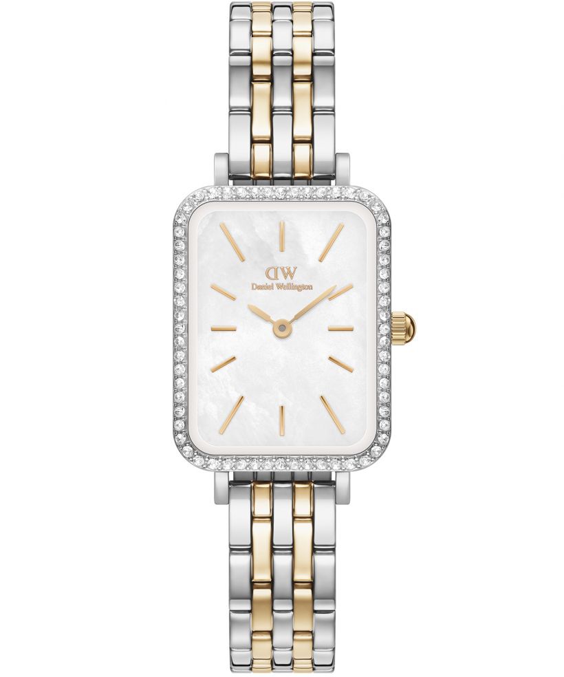 Zegarek damski Daniel Wellington Quadro Lumine Bezel 5-Link Two-Tone 20