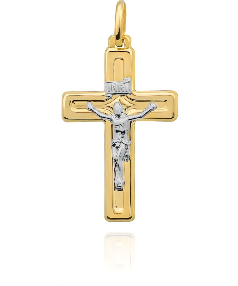 Krzyżyk Bonore Basic San Giovanni Valdarnoze złota próby 585
