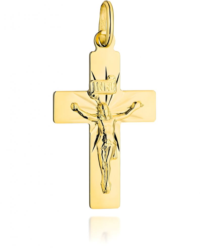 Krzyżyk Bonore Basic Monte San Pietrangelize złota próby 585
