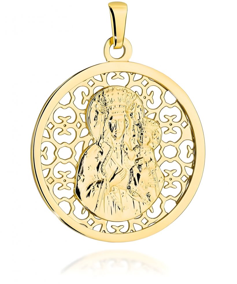 Medalik Bonore Basic San Michele Di Serinoze złota próby 585