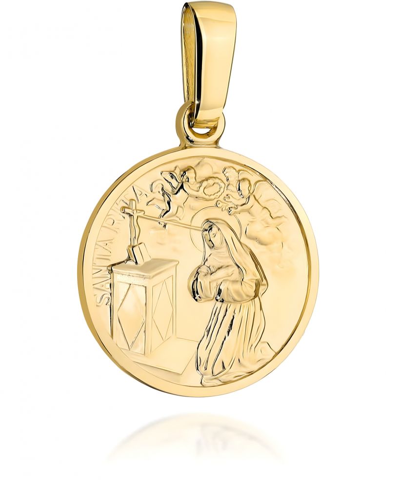Medalik Bonore Basic Mugnano Del Cardinaleze złota próby 585