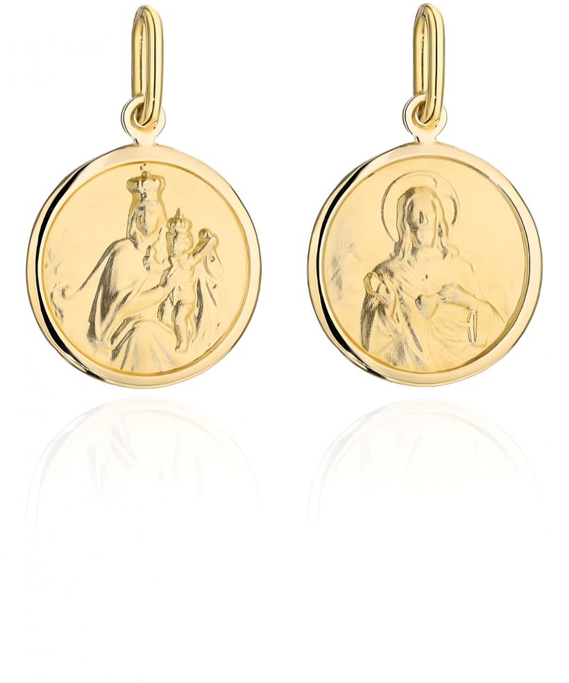 Medalik Bonore Basic San Pietro In Guaranoze złota próby 585