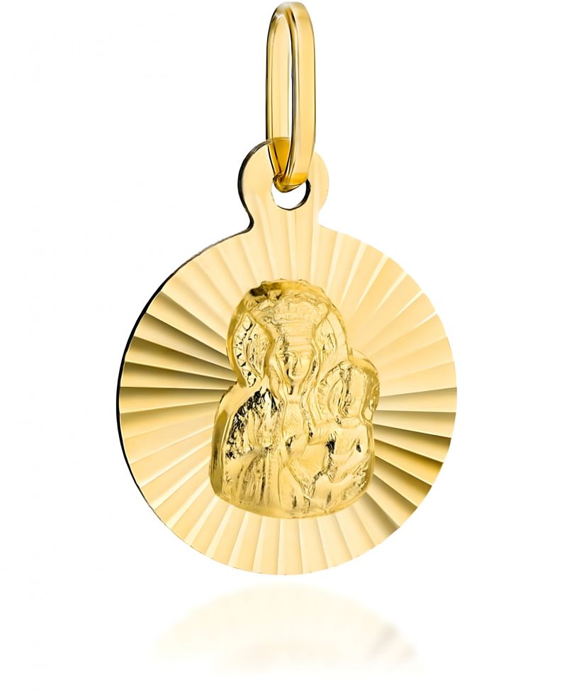 Medalik Bonore Basic San Giovanni La Puntaze złota próby 585