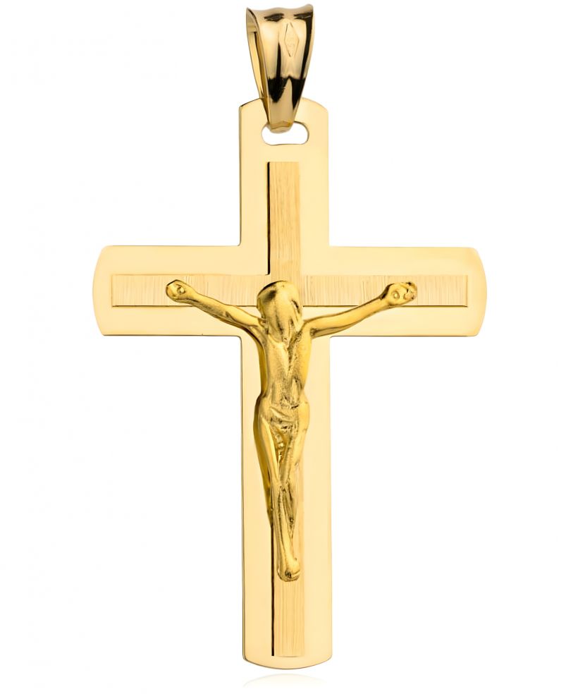 Krzyżyk Bonore Basic San Germano Vercelleseze złota próby 585