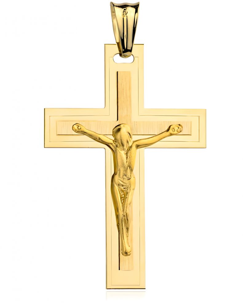 Krzyżyk Bonore Basic San Giacomo Vercelleseze złota próby 585