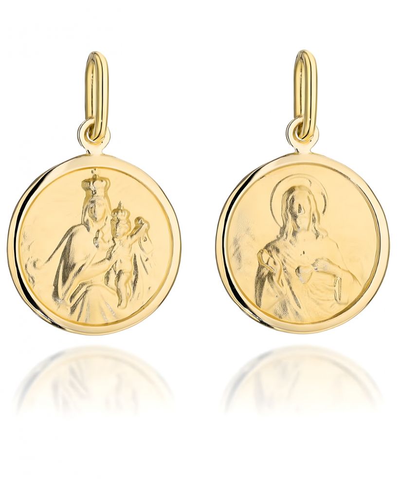 Medalik Bonore Basic Castelletto Monferratoze złota próby 585