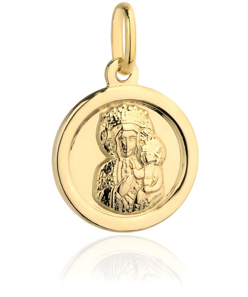 Medalik Bonore Basic Berzano Di San Pietroze złota próby 585