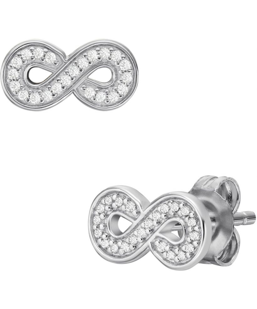 Kolczyki Fossil Infinity Sterling