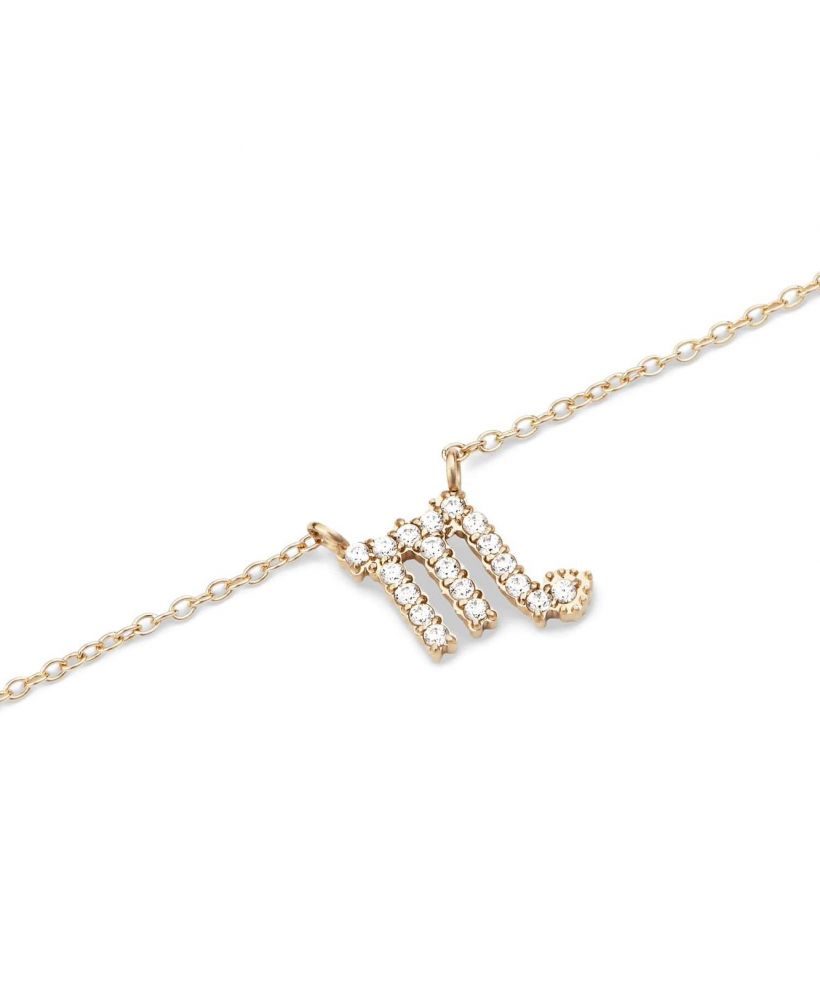 Naszyjnik Daniel Wellington Crystal Zodiac Chain Gold Scorpio