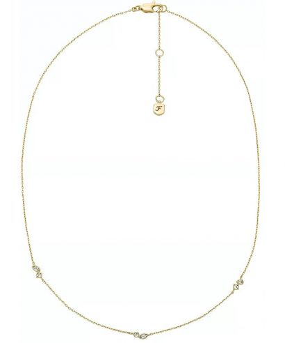 Naszyjnik Fossil Ellis Toi Et Moi Gold-Tone