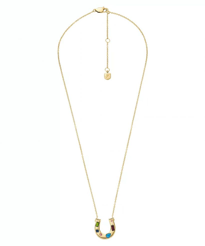 Naszyjnik Fossil Sutton The Good Luck Gold-Tone