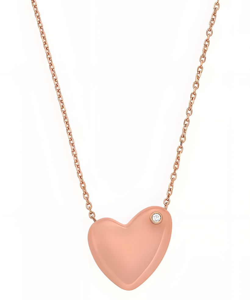 Naszyjnik Skagen Sea Glass Pink Pendant