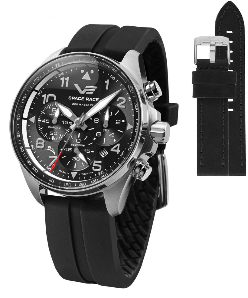Zegarek męski Vostok Europe Space Race Chrono Limited Edition + pasek Vostok
