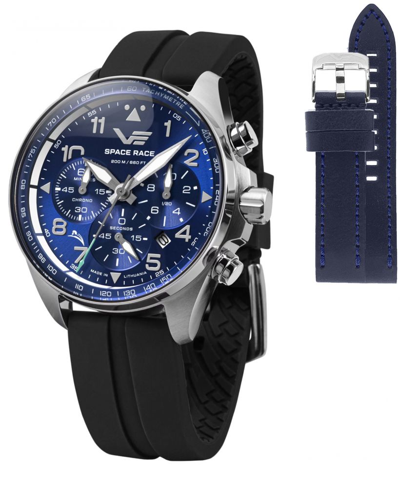 Zegarek męski Vostok Europe Space Race Chrono Limited Edition + pasek Vostok