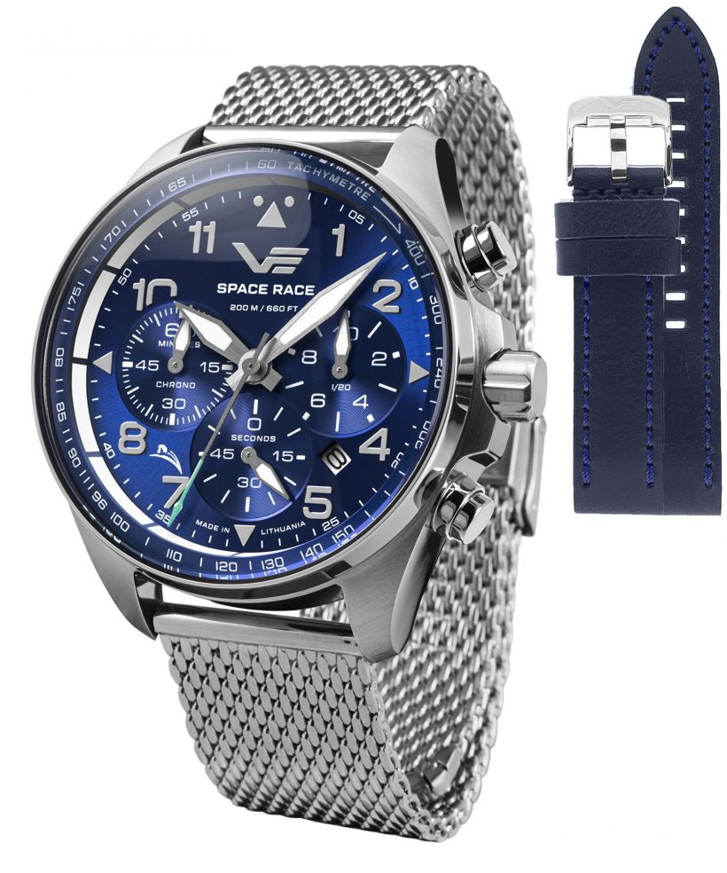 Zegarek męski Vostok Europe Space Race Chrono Limited Edition + pasek Vostok
