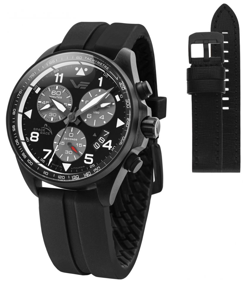 Zegarek męski Vostok Europe Space Race Chrono Limited Edition + pasek Vostok