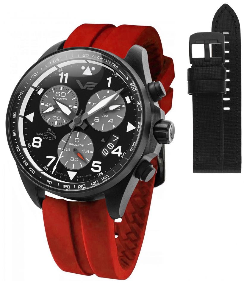 Zegarek męski Vostok Europe Space Race Chrono Limited Edition + pasek Vostok