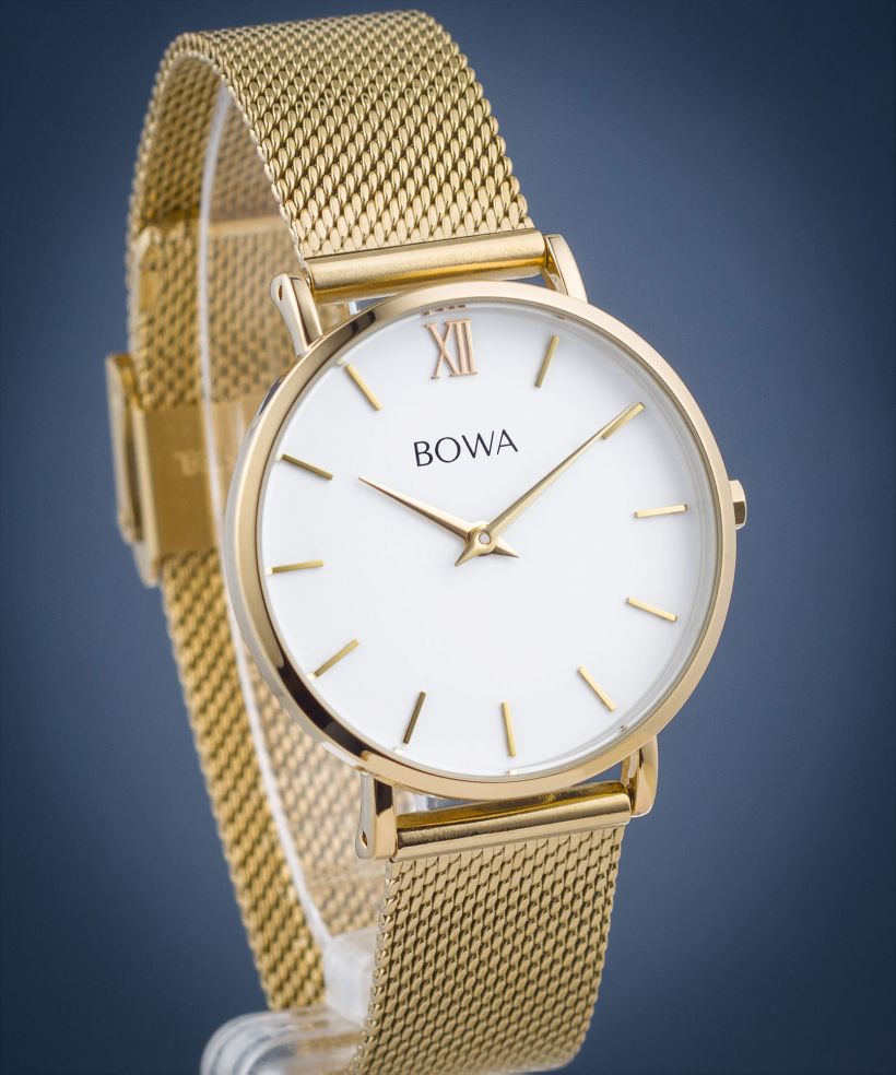 Zegarek damski BOWA London White-Gold 33
