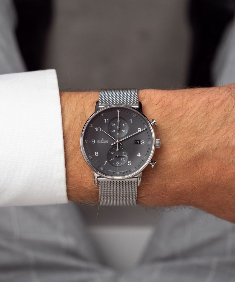 Zegarek męski Junghans FORM C Chronoscope 								