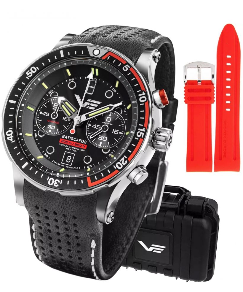 Zegarek męski Vostok Europe Batiscafos Chronograph SET