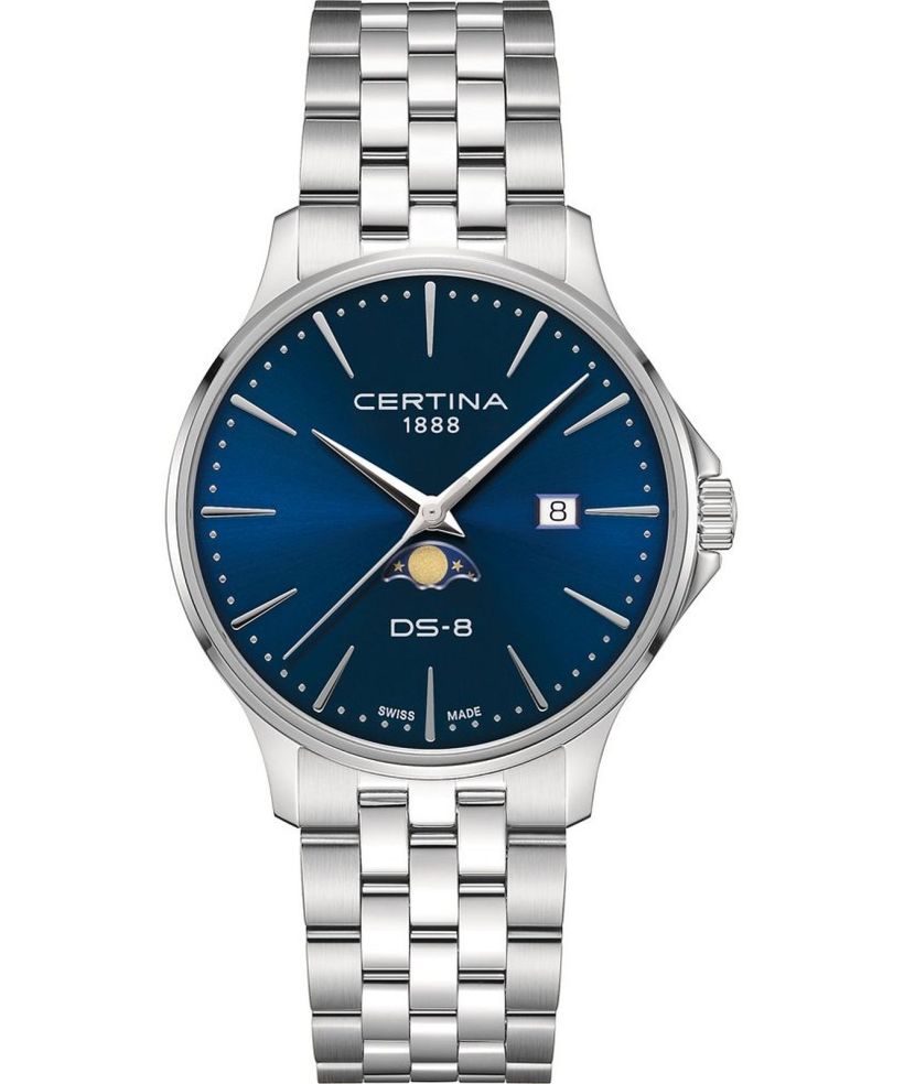 Zegarek męski Certina DS-8 Moonphase Gent
