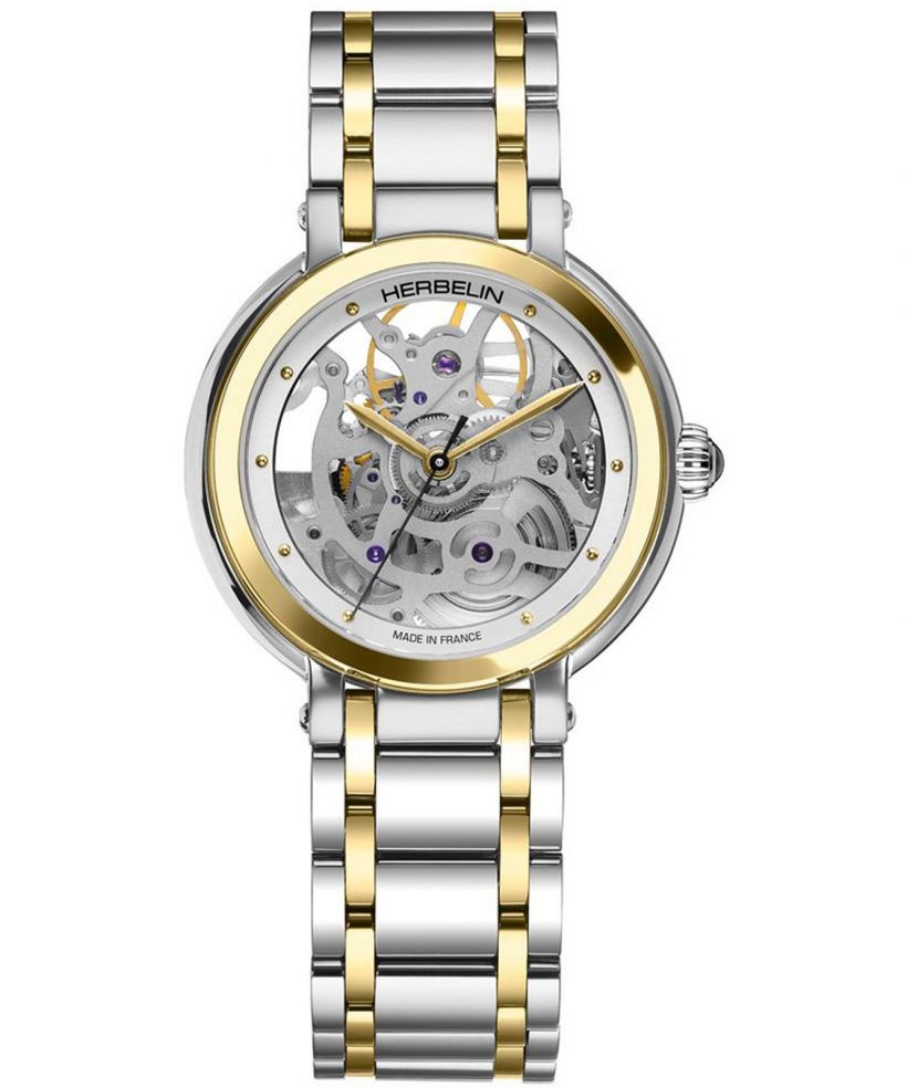 Zegarek damski Herbelin Galet Automatic Skeleton