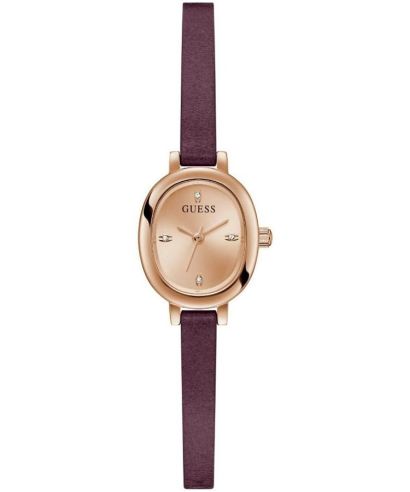 Zegarek damski Guess Ladies Red Rose Gold Tone