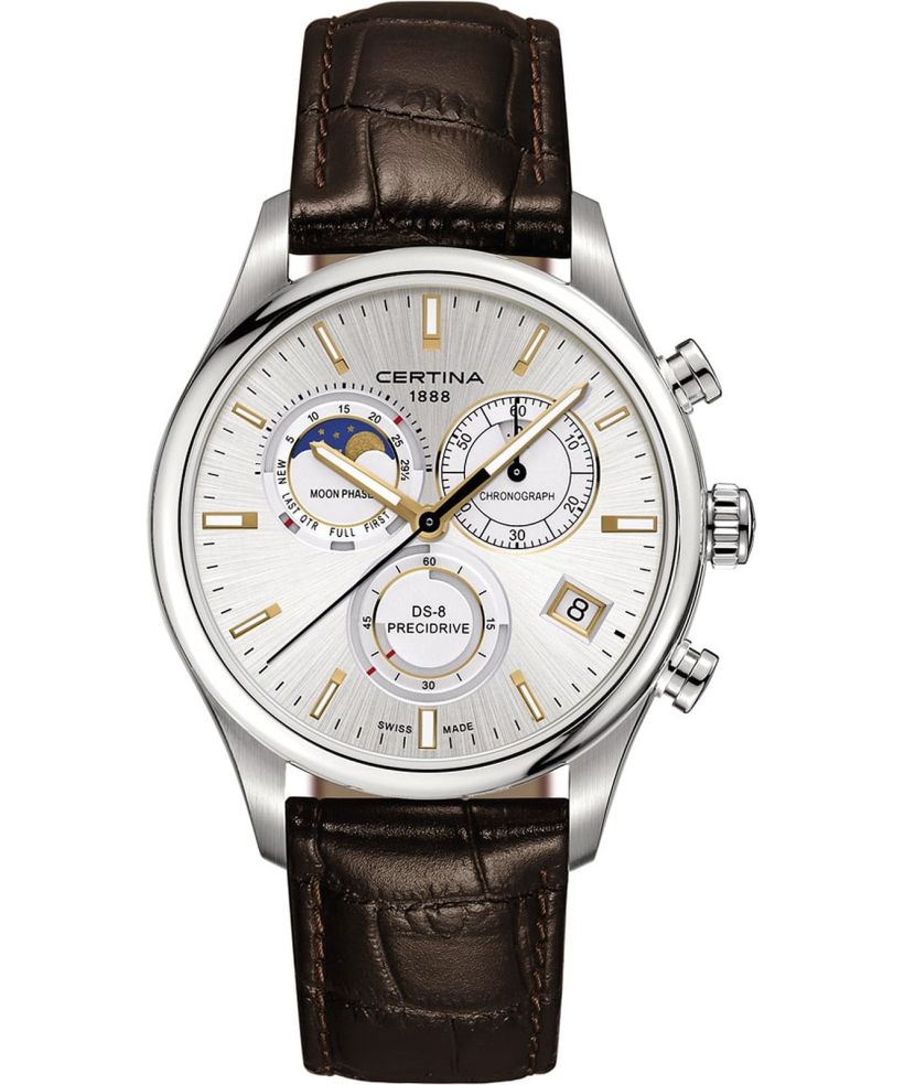 Zegarek męski Certina DS-8 Chronograph Moon Phase