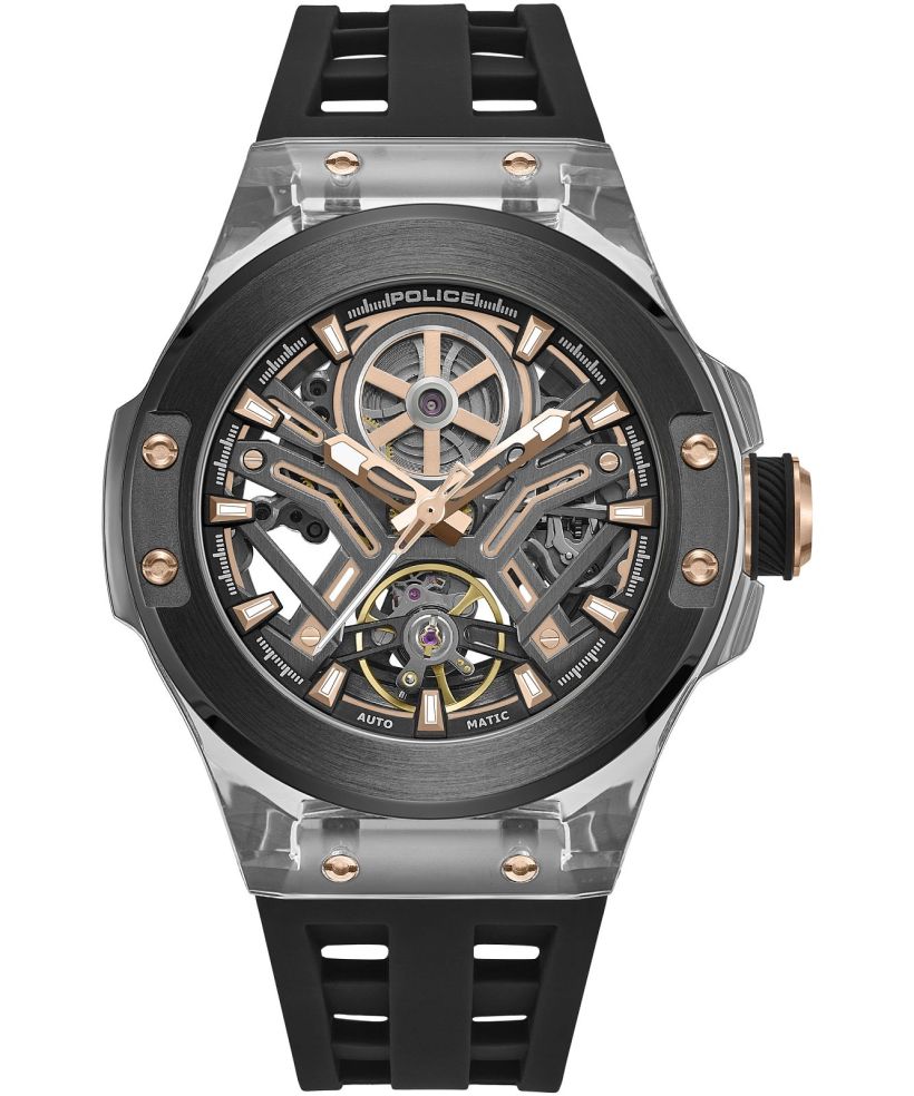 Zegarek męski Police Cyclone Skeleton Automatic