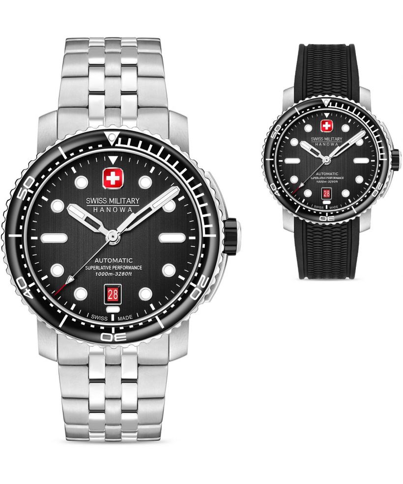 Zegarek męski Swiss Military Hanowa Maitre Plongeur Automatic SET
