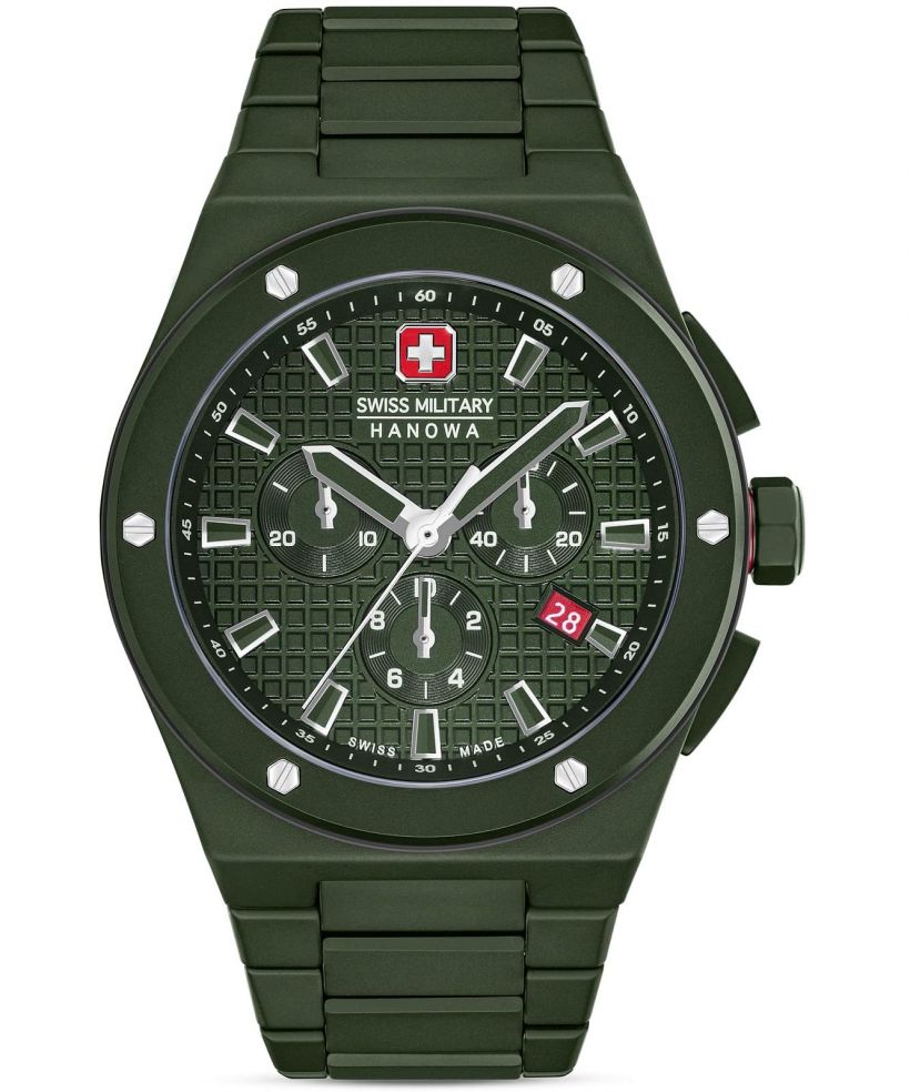Zegarek męski Swiss Military Hanowa Sidewinder Chronograph Ceramic