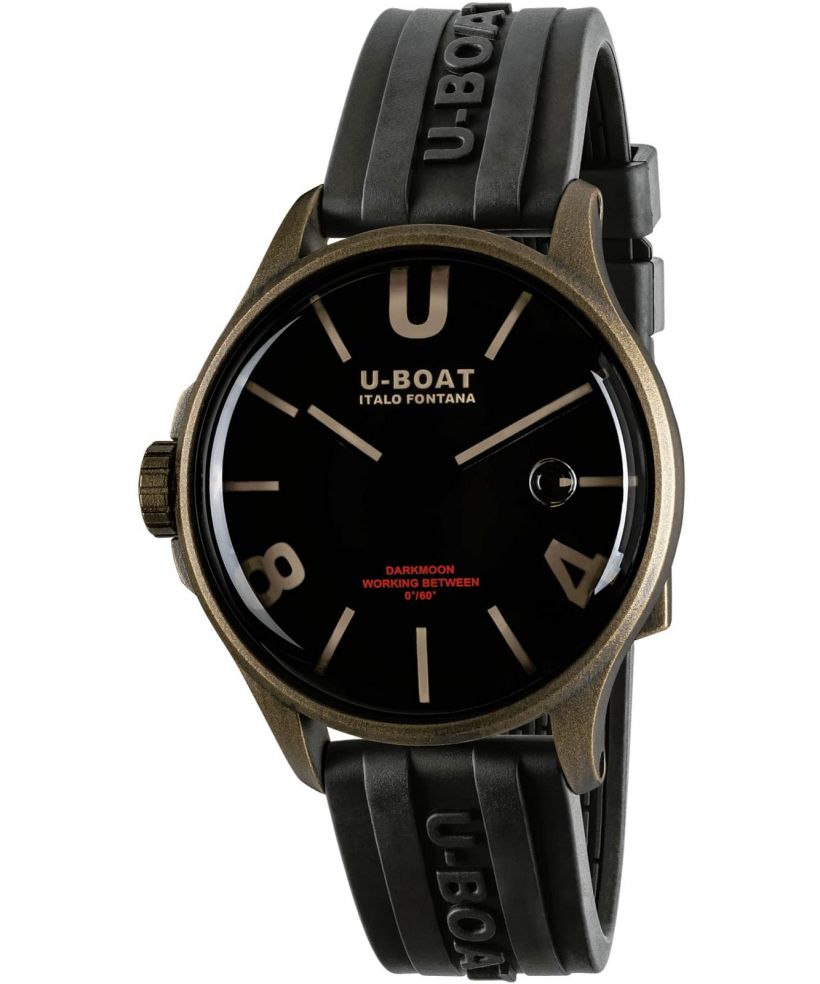 Zegarek męski U-BOAT Darkmoon 40mm BK Brown Vintage