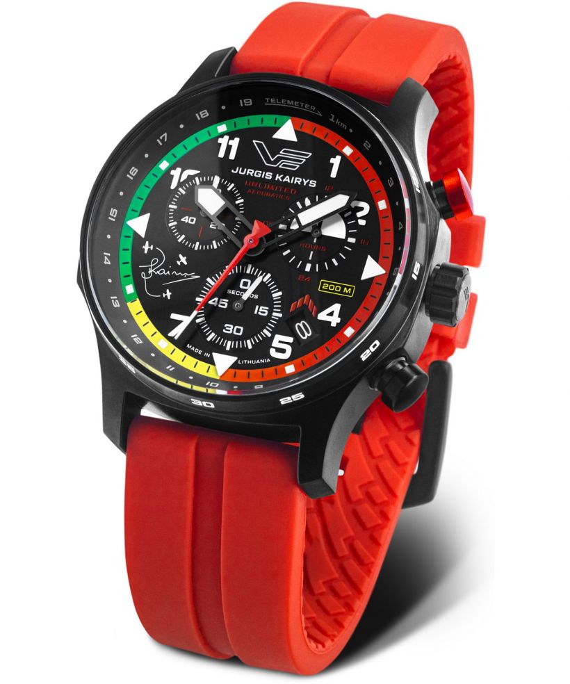 Zegarek męski Vostok Europe Expedition Jurgis Kairys Unlimited Aerobatics 2025 Chronograph Limited Edition