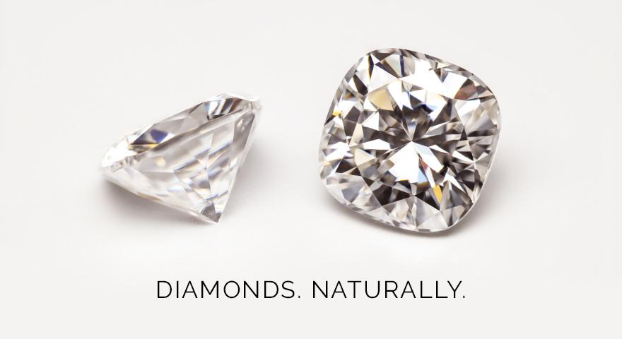 Diamonds. Naturally.™
