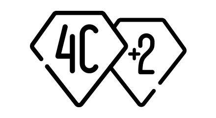Standard 4C+2 w diamentach