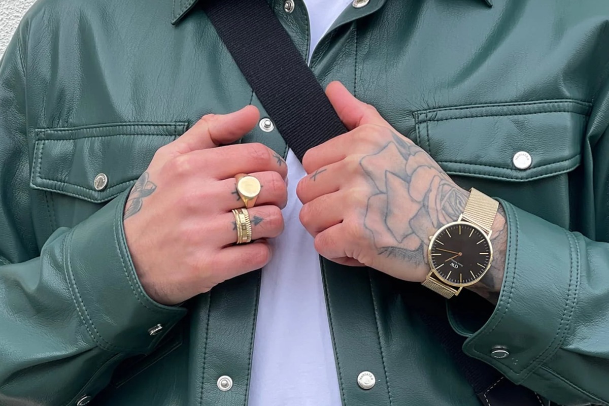 Zegarek męski Daniel Wellington Classic Evergold 40