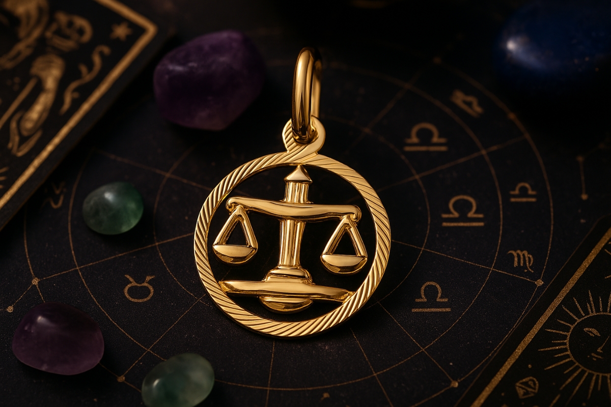 Zawieszka ze znakiem zodiaku Waga