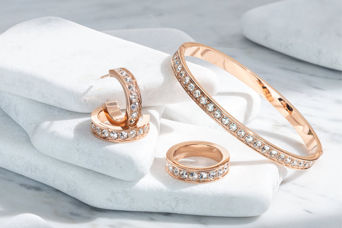 Biżuteria Coeur De Lion, sztywne bransoletki typu bangle
