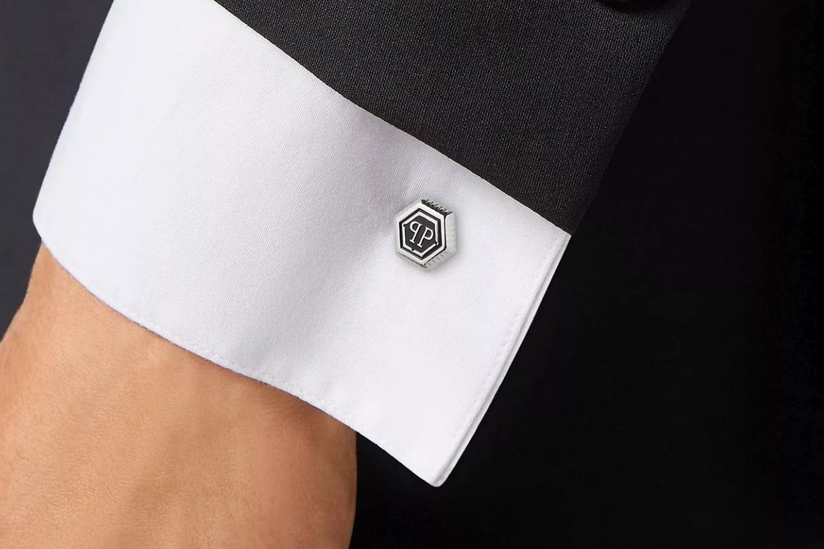 spinki do mankietów PHILIPP PLEIN Plein Icon PJ9AA12CU