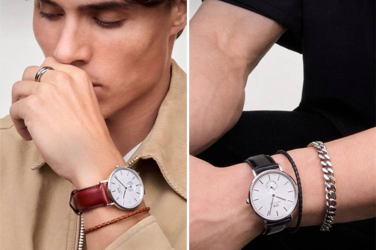 Bransoletka Daniel Wellington Braided Leather St Mawes XS