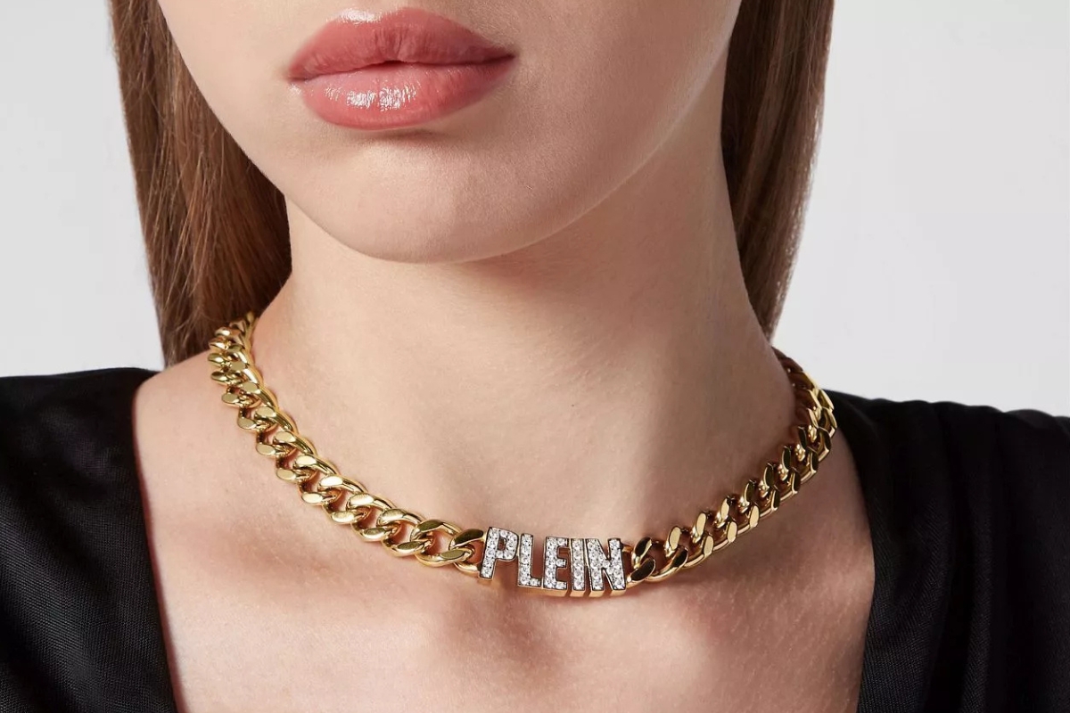 naszyjnik PHILIPP PLEIN Lettering PJ1AA12NU